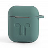 Soft Silicon Protective Carrying Case / Cover For Apple Airpods 3 Headsets -  Midnight Green 