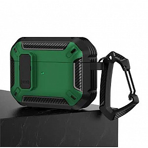 Rugged Armor Shockproof Case For AirPods 1/2 - Green