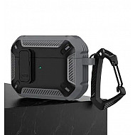 Rugged Armor Shockproof Case For AirPods 3 - Grey