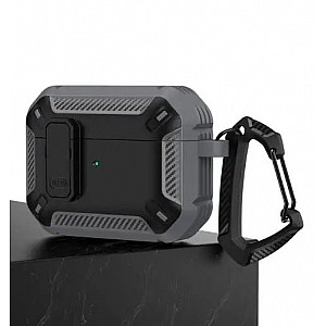 Rugged Armor Shockproof Case For AirPods Pro/Pro2 - Grey