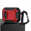 Rugged Armor Shockproof Case For AirPods Pro/Pro2 - Red