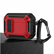 Rugged Armor Shockproof Case For AirPods Pro/Pro2 - Red