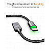 Mcdodo For Apple IPHONE Led Lighting Data Charging Cable Auto -Disconnect 1.8m (Black)