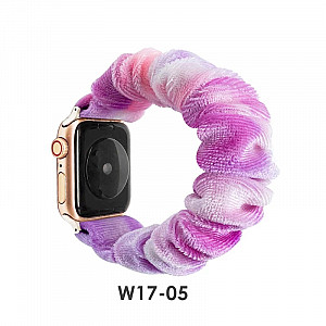 iWatch Strap For Girls Scrunchies Band Compatible With Apple Watch Series SE/7/6/5/4/3/2/1 Design 102