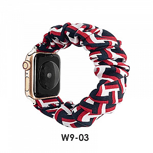 iWatch Strap For Girls Scrunchies Band Compatible With Apple Watch Series SE/7/6/5/4/3/2/1 Design 115