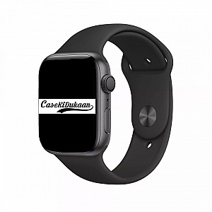 Black Jack iWatch Silicone Strap Compatible with Watch Series Ultra/8/Se/7/6/5/4/3/2/1 Size: 38mm/40mm/41mm