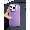 Frosted Solid Colour Shockproof Case for iPhone 14 Pro - Purple