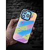 Holographic cover for iPhone 14 Pro - Design 7