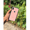 Pink Mirror Look Semi Soft Case For iPhone
