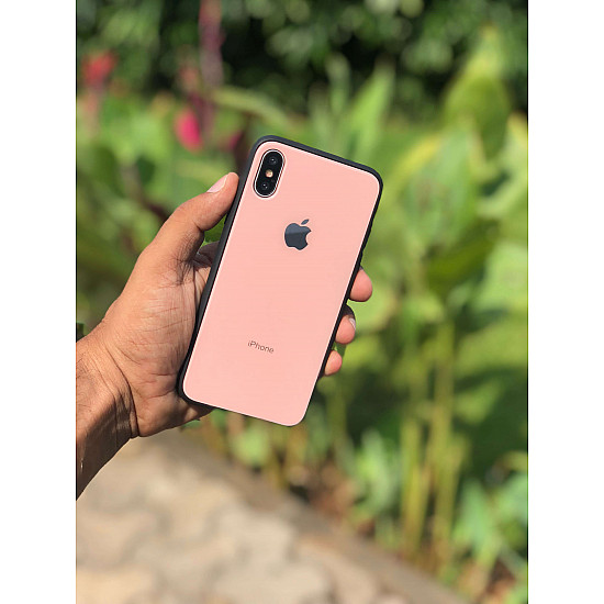 Pink Mirror Look Semi Soft Case For iPhone Pink Mirror Look Semi Soft Case For iPhone