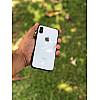 Moon White Mirror Finish Semi Soft Case For OnePlus 5T