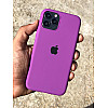 Purple Rubber Soft Case For iPhone