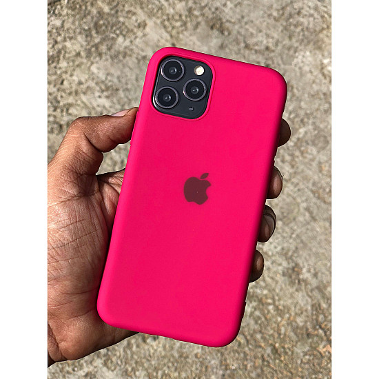 Hot Pink Rubber Soft Case For OnePlus 7T / 7Pro / 7T Pro