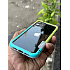 Wolmtt Bumper Shockproof Case For iPhone 12 / 12 Pro Blue / Green