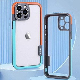 Wolmtt Bumper Shockproof Case For IPhone 15 Pro Max