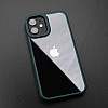 Camera Protection Shockproof Transparent Green Bumper case For iPhone 12 Pro Max