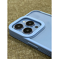 Camera Protection Shockproof Transparent Sierra Blue Bumper case For iPhone 13 pro / 13 pro max