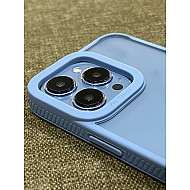 Camera Protection Shockproof Transparent Sierra Blue Bumper case For iPhone 13 pro 