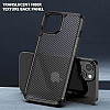 Carbon Fibre Texture Case for iPhone 14 Black - Ultimate Protection in Stylish Black