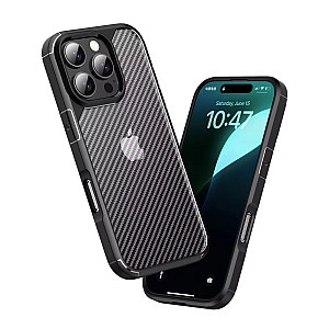 Carbon Fibre Texture Case for iPhone 16 Pro Black - Ultimate Protection in Stylish Black