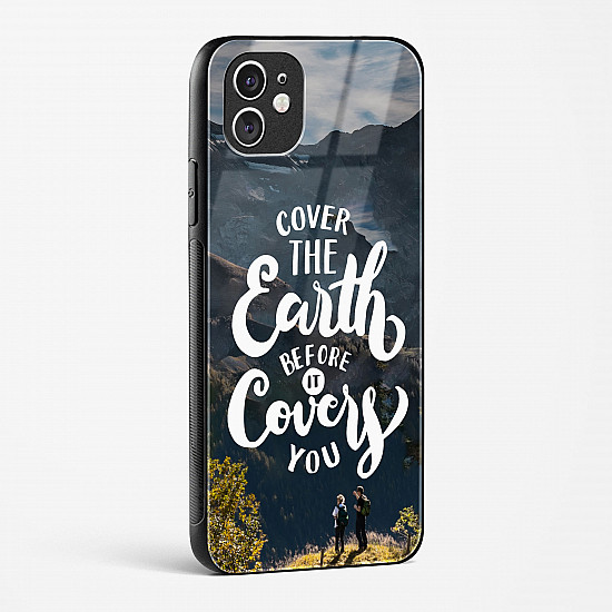 Travel Quote Glass Case Phone Cover For iPhone 11