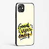 Good Vibes Only Glass Case Phone Cover For iPhone 11