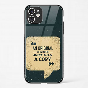 Original Is Worth Glass Case Phone Cover For iPhone 11