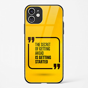 Get Started Glass Case Phone Cover For iPhone 11