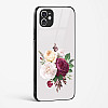 Flower Design Abstract 3 Glass Case Phone Cover For iPhone 11