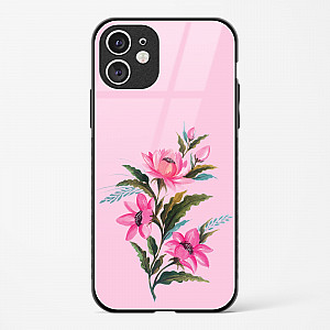 Flower Design Abstract 4 Glass Case Phone Cover For iPhone 11