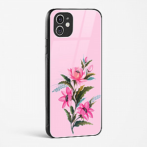 Flower Design Abstract 4 Glass Case Phone Cover For iPhone 11