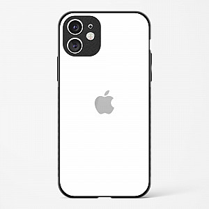 Pure White Glossy Glass Case for iPhone 11