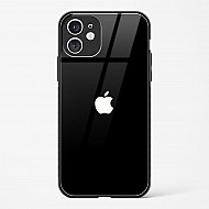 Rich Black Glossy Glass Case for iPhone 11
