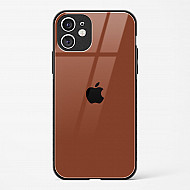 Brown Glass Case for iPhone 11