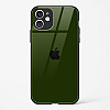 Dark Green Glass Case for iPhone 11