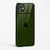 Dark Green Glass Case for iPhone 11