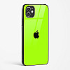 Neon Green Glass Case for iPhone 11