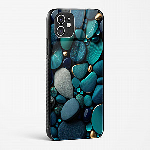 Pebble Design Glass Case for iPhone 11