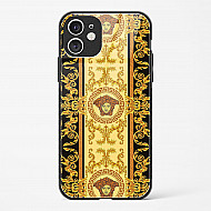 Versace Design Glass Case for iPhone 11