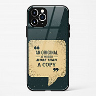 Original Is Worth Glass Case Phone Cover For iPhone 11 Pro