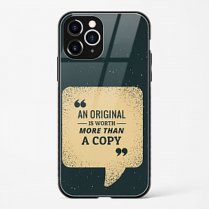 Original Is Worth Glass Case Phone Cover For iPhone 11 Pro