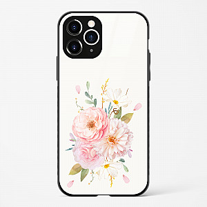 Flower Design Abstract 2 Glass Case Phone Cover For iPhone 11 Pro