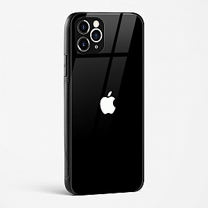 Rich Black Glossy Glass Case for iPhone 11 Pro