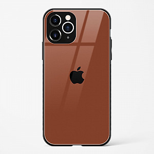 Brown Glass Case for iPhone 11 Pro