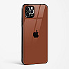 Brown Glass Case for iPhone 11 Pro