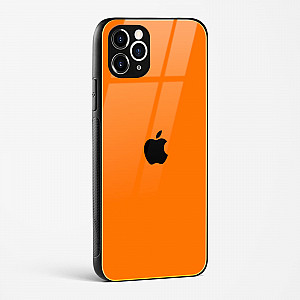 Orange Glass Case for iPhone 11 Pro