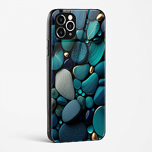 Pebble Design Glass Case for iPhone 11 Pro