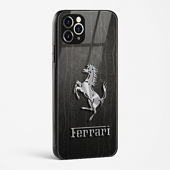 Ferrari Glass Case for iPhone 11 Pro