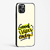 Good Vibes Only Glass Case Phone Cover For iPhone 11 Pro Max