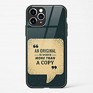 Original Is Worth Glass Case Phone Cover For iPhone 11 Pro Max